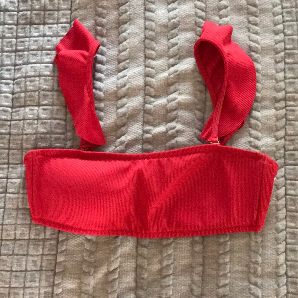 Madewell Ruffle Bikini Top